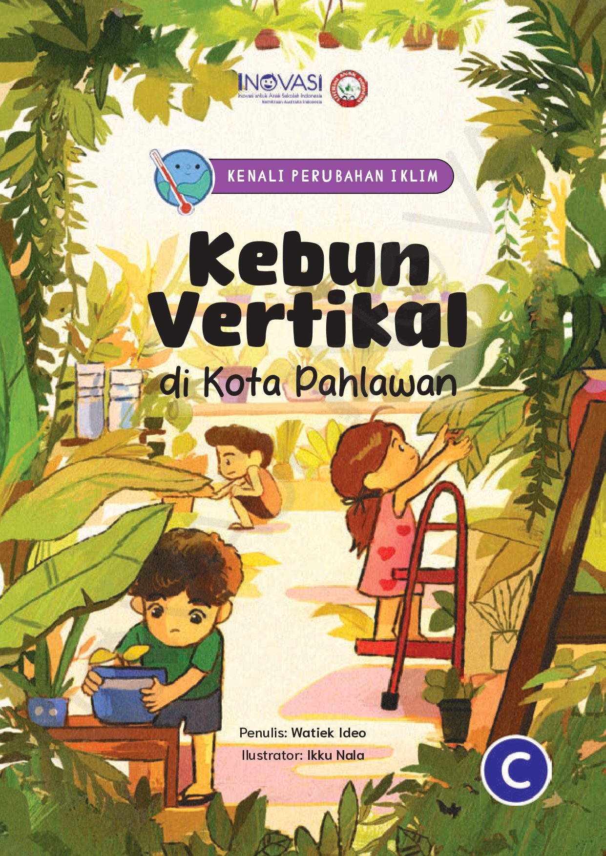 Kebun Vertikal di Kota Pahlawan - INOVASI
