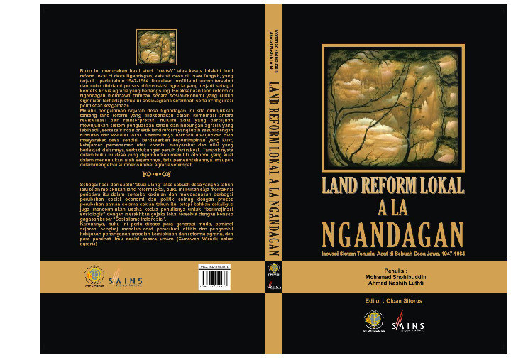 Land Reform Lokal A La Ngandagan