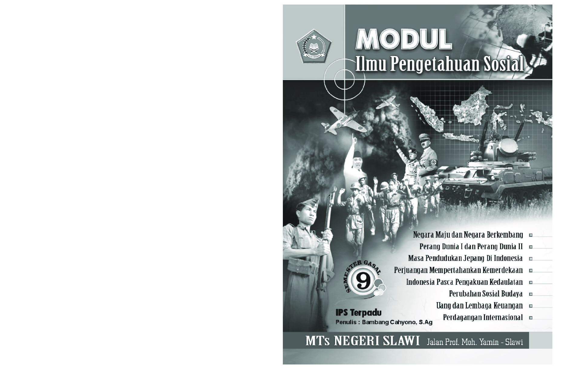 Modul Ilmu Pengetahuan Sosial Kelas IX SMP