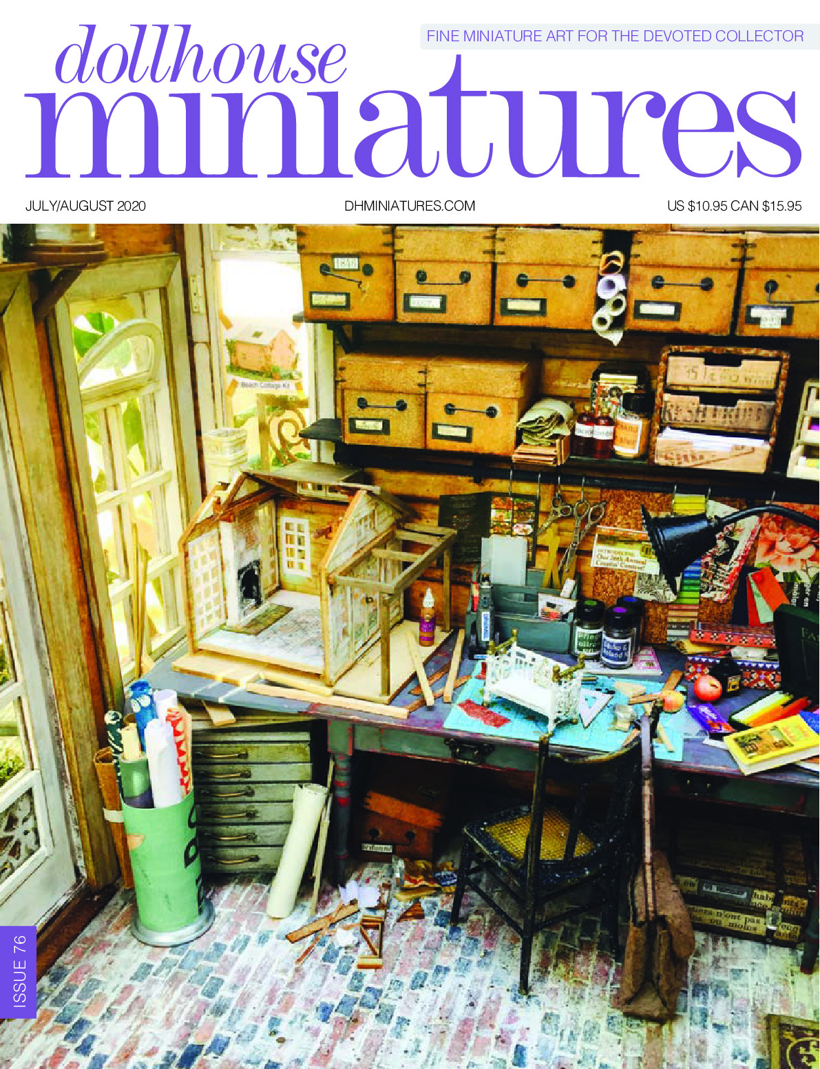 Dollhouse Miniatures – Issue 76 – July August 2020