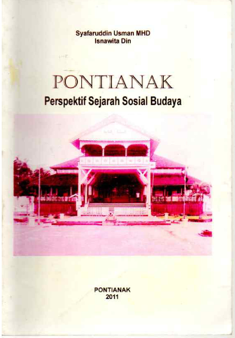 Pontianak Perspektif Sejarah Sosoial Budaya