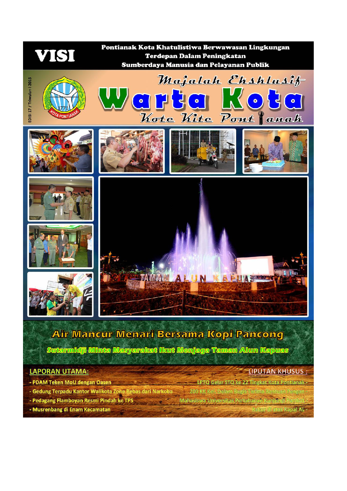 Warta Kota Edisi 17 Tahun 2013