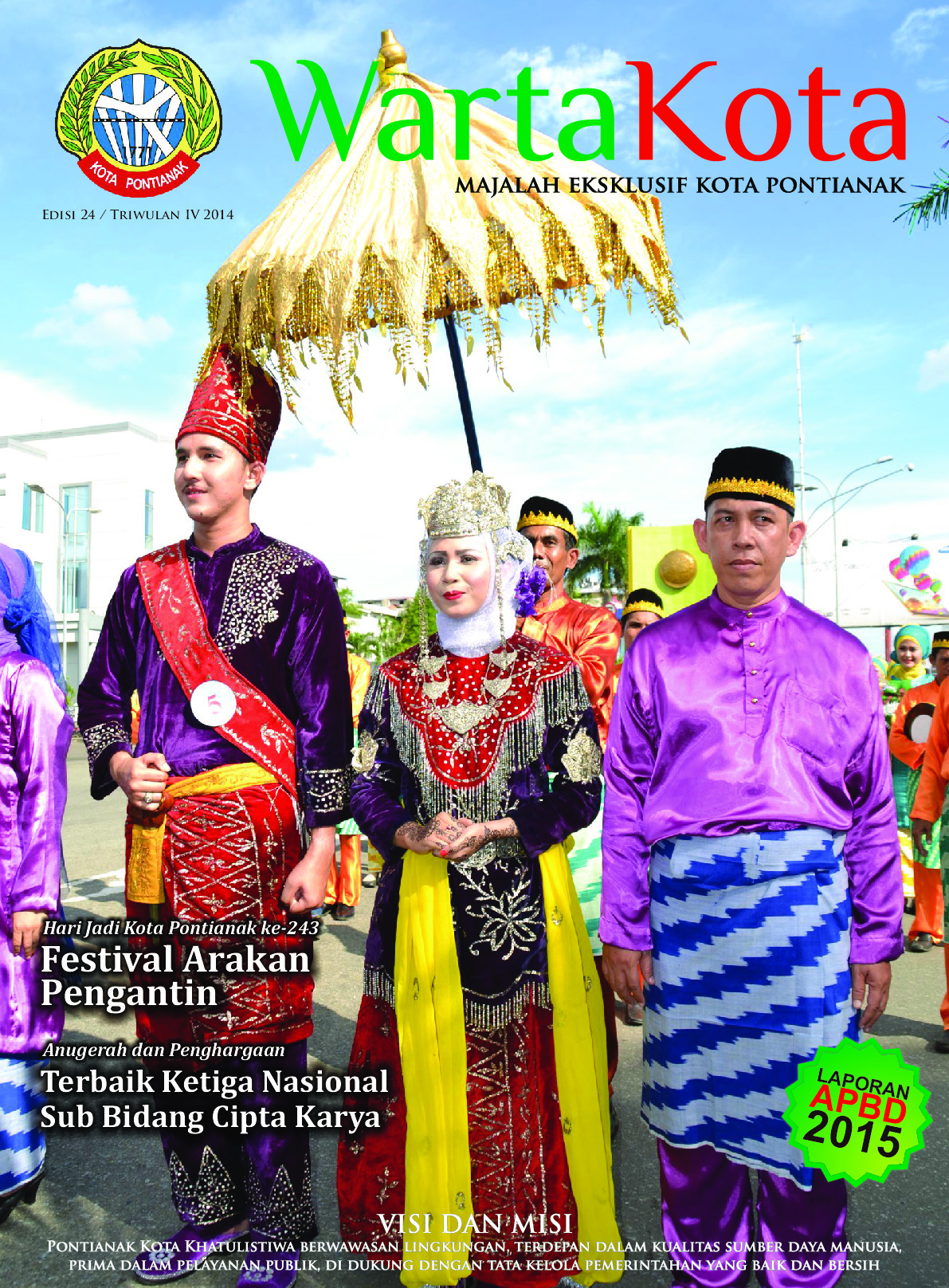 Warta Kota Edisi 25 Triwulan I Tahun 2015