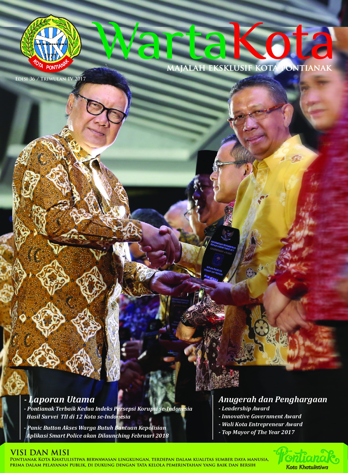 Warta Kota Edisi 36 Triwulan IV Tahun 2017